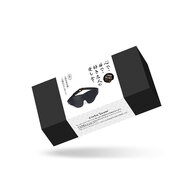 Liebe Seele - Dark Secret Exclusieve Leren Blinddoek met Gouden Gesp