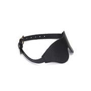 Liebe Seele - Dark Secret Exclusieve Leren Blinddoek met Gouden Gesp