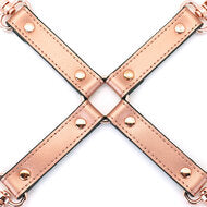 Rose Gold Memory Exclusieve Leren Hogtie - rosé goud