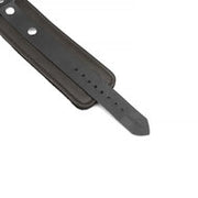 Liebe Seele - Wild Gent Bruin lederen handboeien | exclusief en luxe ontwerp