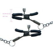 Liebe Seele - Gouden ketting met verstelbare bull nose tepelklemmen met schroef