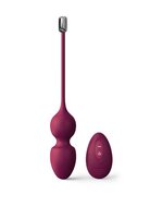 Dorcel - Love Balls - Vibrerende Kegel Balls Met Afstandsbediening- plum