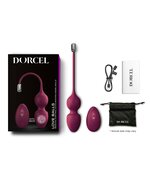 Dorcel - Love Balls - Vibrerende Kegel Balls Met Afstandsbediening- plum