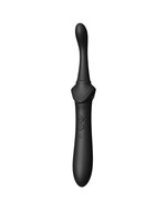 ZALO - Verwarmde Pinpoint Clitoris Vibrator Bess 2 met extra opzetstukken - zwart