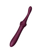 ZALO - Verwarmde Pinpoint Clitoris Vibrator Bess 2 met extra opzetstukken - paars