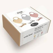 Liebe Seele Hartvormige luxe slotjes voor boeien - twee stuks - goud