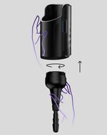 Kiiroo - Dildo Adapter Voor Keon Masturbator
