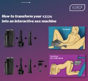 Kiiroo - Dildo Adapter Voor Keon Masturbator