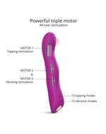 Love to Love - Swap - P-spot & G-spot Vibrator - Met Tapping Functie - Dieproze