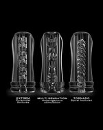Dorcel - Deep Blow Multi Sensation - Stroker Sleeve Voor Masturbator - Transparant