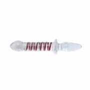 Glazen Dildo En Glazen Buttplug 2-in-1 SWIRL