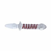 Glazen Dildo En Glazen Buttplug 2-in-1 SWIRL