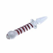 Glazen Dildo En Glazen Buttplug 2-in-1 SWIRL