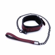 Kiotos - Luxe Bondageset Met Opbergtas - Bordeauxrood/Zwart