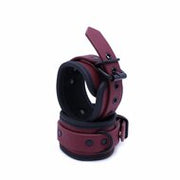 Kiotos - Luxe Bondageset Met Opbergtas - Bordeauxrood/Zwart