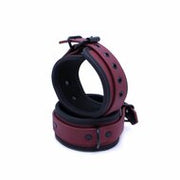 Kiotos - Luxe Bondageset Met Opbergtas - Bordeauxrood/Zwart