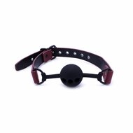 Kiotos - Luxe Bondageset Met Opbergtas - Bordeauxrood/Zwart