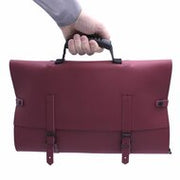 Kiotos - Luxe Bondageset Met Opbergtas - Bordeauxrood/Zwart