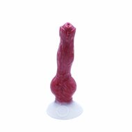 Kiotos Monstar Squirting Dildo Beast No. 64 - 21 x 4 cm - rood/wit