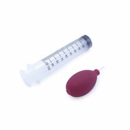 Kiotos Monstar Squirting Dildo Beast No. 63 - 22 x 4.5 cm - rood/wit