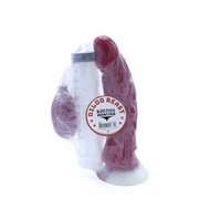 Kiotos Monstar Squirting Dildo Beast No. 63 - 22 x 4.5 cm - rood/wit