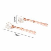 Kiotos - Tepelklemmen Rosé Goud Met prisma hangertje