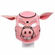 Kiotos - Neopreen Roze Varkentjes Masker/Hood