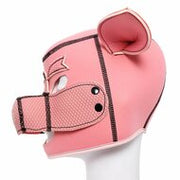 Kiotos - Neopreen Roze Varkentjes Masker/Hood