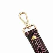 Kiotos - Handboeien Met Reptielenprint - Goud/Roze