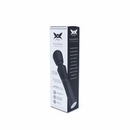 Pixey - Aqua Mini Wand Vibrator - Zwart