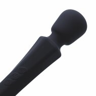 Pixey - Aqua Mini Wand Vibrator - Zwart