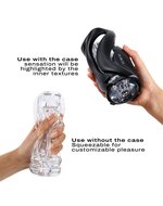 Dorcel - Masturbator Met Sleeve Deep Blow - Zwart