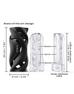 Dorcel - Masturbator Met Sleeve Deep Blow - Zwart