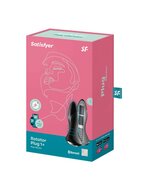 Satisfyer - Anaal Vibrator Met Roterende kralen En App Control Rotator Plug 1+ - Zwart
