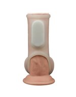 Lovetoy - Vibrerende Rekbare Penis Sleeve - Silk Knights - Wit