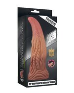 Lovetoy - XXL Extreme Dildo Alien Tongue 25 x 7.5 cm - Lichte/donkere Huidskleur