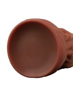 Lovetoy - XXL Extreme Dildo Alien Tongue 25 x 7.5 cm - Lichte/donkere Huidskleur