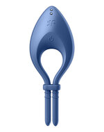 Satisfyer - Bull's Eye - Vibrerende Cockring Met App Control - Blauw
