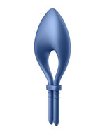Satisfyer - Bull's Eye - Vibrerende Cockring Met App Control - Blauw