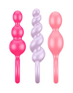 Satisfyer - Booty Call - Anaal Plugs - Set Van 3 - gekleurd