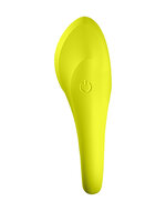 Satisfyer - Vibrerende Cockring met Partner Stimulator | Koppel Vibrator SPECTACULAR DUO - geel
