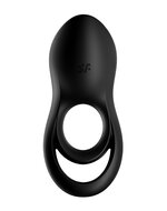 Satisfyer - Legendary Duo - Vibrerende Cockring - Zwart