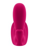 Satisfyer - Draagbare Vibrator met Anaal Stimulator TOP SECRET PLUS - roze