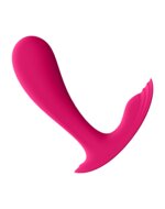 Satisfyer - Draagbare Vibrator met Anaal Stimulator TOP SECRET - roze