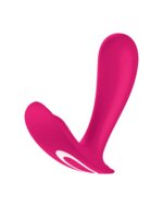 Satisfyer - Draagbare Vibrator met Anaal Stimulator TOP SECRET - roze