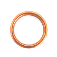 Aluminium Lichtgewicht Cockring - goud - 45 mm