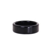 Aluminium Lichtgewicht Cockring - zwart - 45 mm