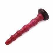 Kiotos Monstar - Anaal Dildo Beast No. 45 - 37.5 x 5.7 cm - Roze/Rood/Zwart