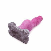 Kiotos Monstar - Dildo Beast 43 - 22 x 7 cm - Rood/Wit/Zwart