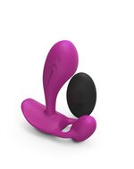 Love to Love - Witty - P-spot/Anaal & G-spot Vibrator met Afstandsbediening - Roze